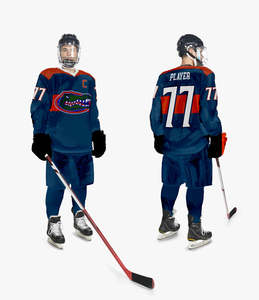 Оптовая продажа, логотип, хоккейная Майка, несколько хоккейных экипировок, длинная куртка, хоккейная Майка - Product Image 2