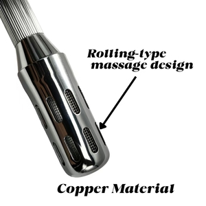 Varillas de Moxibustión de Cobre Cálidas con Punta Plateada para Masaje Corporal Completo (Ojos, Orejas, Abdomen), Terapia Curativa Antirreumática, Rodillo de Moxa - Product Image 6