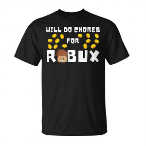 Los jugadores principiantes y profesionales harán tareas para conseguir camisetas de Robux Boys - Product Image 2