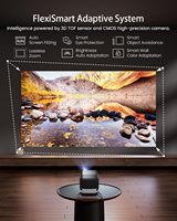 Projecteur laser triple 4K JMGO N1S Ultra avec WiFi/ 3000 lumens ANSI Android 11 Stéréo HIFI Prêt pour la 3D Netflix Portable de poche