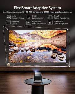 Proyector Láser Triple 4K JMGO N1S Ultra con WiFi/ 3000 ANSI Lúmenes Android 11 HIFI Estéreo 3D Ready <span class=keywords><strong>Netflix</strong></span> Portátil <span class=keywords><strong>de</strong></span> Bolsillo - Product Image 6