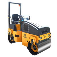 Mini 1 2 3 4 5 tonnes asphalte vibrant plaque vibrante compacteurs Machine rouleau de route