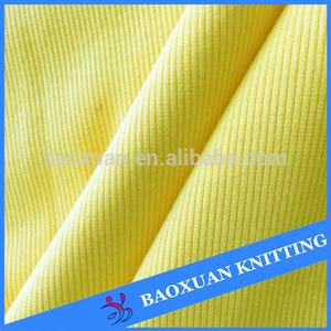 Venta caliente 100% poliéster <span class=keywords><strong>2</strong></span> stretch tubular costilla de canalé 1x1 de tejido de punto - Product Image 3