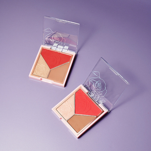 <span class=keywords><strong>Paleta</strong></span> <span class=keywords><strong>de</strong></span> Maquillaje en Polvo Iluminador y Colorete Facial Colorido, Maquillaje que Ilumina y da Brillo, <span class=keywords><strong>Huda</strong></span> Shimmer Highlight Contour Bronzer 3 en 1 Blush - Product Image 6