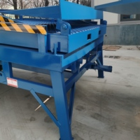 Rampes de chargement hydrauliques manuelles pliables pour conteneurs et camions, démontables en deux parties