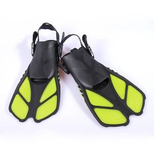 Vente chaude Réglable Talon Ouvert Plongée Piscine Court Palmes Palmes pour Enfants Enfants Adulte - Product Image 5