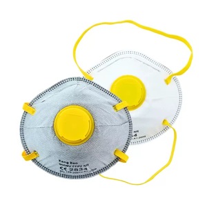 <span class=keywords><strong>Masque</strong></span> anti-poussière <span class=keywords><strong>FFP2</strong></span> à porter sur la tête, conforme à la norme CE EN149, respirateur jetable en forme de coupelle <span class=keywords><strong>avec</strong></span> valve, 3/4 couches, <span class=keywords><strong>masque</strong></span> anti-poussière pour l'exploitation minière - Product Image 1