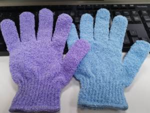 Machine de fabrication industrielle de gants de bain en soie pour gommage, 7 jauges, avec surjeteuse, prix de fabrication - Product Image 6