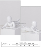 Maniquí Infantil de Cuerpo Completo de Fibra de Vidrio, Estilo Europeo Original, en Poses de Pie y Sentado, para Boutique, Modelado Infantil, Lindo