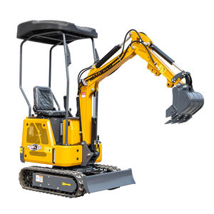 LIVRAISON GRATUITE! Mini pelleteuses à moteur diesel Petite pelleteuse CE/EPA/EURO 5 mini pelleteuses compactes 1 tonne prix - Product Image 6