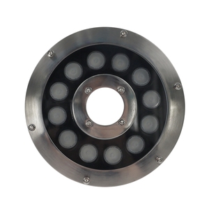 Al Aire Libre IP68 RGB 12/24V DMX luz subacuática bajo el agua piscina LED anillo lámpara fuente boquilla luces para cascada de jardín - Product Image 2