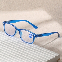 ZY18120 TR Slim bleu rouge cadre presbytie lunettes de lecture pour femmes approvisionnement en gros Flexible lunettes correctives moins 250