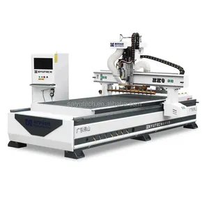 2024 Eenvoudige Bediening Automatische Gereedschapswisselaar Atc Cnc Router Houtbewerkingsmachines Voor Hout Mdf Pvc Acp Cnc Router