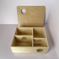 Niche de Hamster en bois, cabane de cochon d'inde détachable, petit Animal, hérisson, Hamster