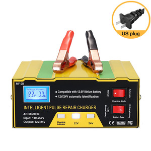 Caricabatterie per <span class=keywords><strong>Auto</strong></span> 12V/24V Intelligente con Riparazione a Impulsi 12W DC per Batterie al Piombo-Acido - Product Image 6