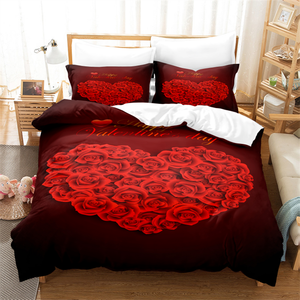 Wholesale <strong>3d</strong> HD <strong>Printing</strong> Digital Print Microfiber Quilt Cover Bed Sheet <strong>Bedding</strong> <strong>Set</strong> - Product Image 2