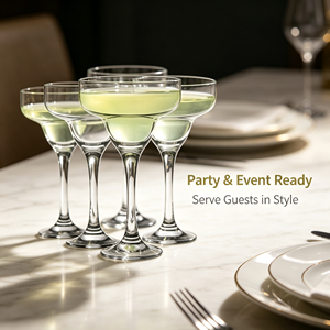 Ensemble de verres à <span class=keywords><strong>coupe</strong></span> en cristal sans plomb, personnalisables OEM/ODM avec logo, pour hôtels, restaurants, mariages, vente en gros, grande capacité, style vintage - Product Image 5