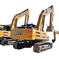 Excavator Crawler SANY SY365H 36 Ton Bekas, Pompa Hidrolik Sirkuit Ganda, Kemampuan Mendaki 35 Derajat, Mesin Penggali Tambang SY365