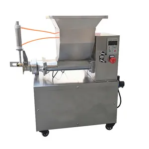 Aço inoxidável Rolling Dumpling Massa Sheeter Máquina Pizza Dough Divisor Rounder Máquina Dough Cutter Roller