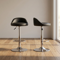Tabourets de bar modernes et luxueux pour cuisine, chaise de bar réglable, utilisation décontractée pour café, salle à manger, réception, comptoir, tabouret de bar pivotant