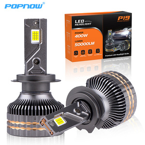 POPNOW P19 400W 50000lm Car LED Headlight Bulb <b>H4</b> H7 H11 9005 9006 Auto Led Headlight for bmw - Product Image 1