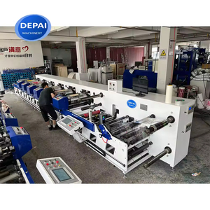 Tự động đơn vị loại PVC Pet thu nhỏ phim nhựa flexo máy in với nước làm mát con lăn - Product Image 2