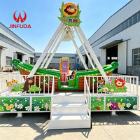 Bateau pirate miniature pour enfants, manèges de divertissement, équipement d'amusement pour enfants, bateau pirate électrique