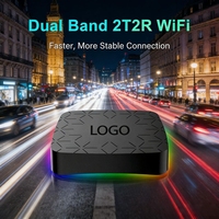 Android TV Box S905X4 Android 11 4GB 32GB 8K Decodificación AV1 Set Top Box USB 3.0 Gigabit Ethernet WiFi de Doble Banda BT OEM