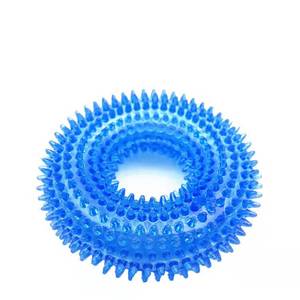 Donut <b>Ring</b> TPR Squeaky Spiky <b>Ring</b> Dog Toy for Aggressive Chewers Interactive Custom Chew Toys for Dog ECO Friendly EN ASTM - Product Image 6
