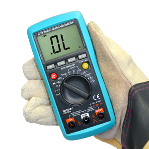 ALLOSUN EM420A Autorange Digital Multimeter LCD Auto Range Digital Multimeter Buzz AC <strong>DC</strong> Volt Amp OHM Temp Tester - Product Image 4
