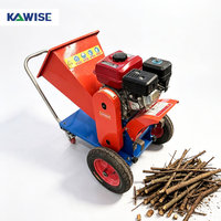 Broyeur de bois portable essence diesel options électriques cadre en acier pour travaux agricoles et de jardinage