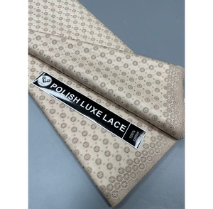 Tela de Encaje de Algodón Africana para Hombre, Diseños Nuevos y Modernos, Precio al por Mayor, Lista para Enviar, para Confección de <span class=keywords><strong>Ropa</strong></span> Masculina Nigeriana - Product Image 2