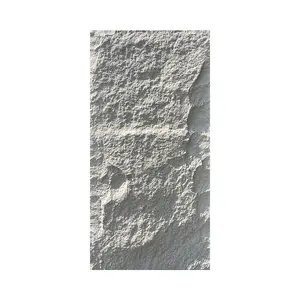 批发价蘑菇石仿砖3d装饰人造岩壁覆层聚氨酯聚氨酯石材墙板