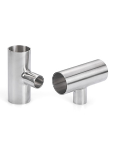 3A/DIN卫生还原三通-316L不锈钢焊接，双抛光，用于食品加工管道1/<span class=keywords><strong>2</strong></span>-6英寸 - Product Image 4