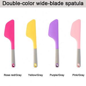 Spatule en silicone multifonctionnelle résistante à la chaleur de qualité alimentaire pour la cuisine et la pâtisserie - Product Image 3