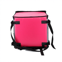 Sac de livraison de nourriture isotherme imperméable avec séparateurs amovibles pour les cyclistes, motards et utilisateurs de scooters, sac thermique