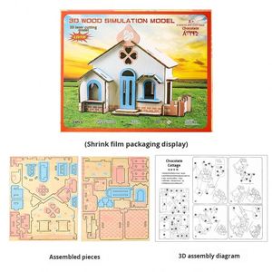ตัวต่อไม้ 3 มิติ DIY สำหรับเด็กอายุ 5-7 ปี ของเล่นเสริมพัฒนาการ 7 แบบ รูปแบบเครื่องบิน เรือ จิ๊กซอว์สำหรับเลโก้ สำหรับประกอบแบบ <span class=keywords><strong>F1</strong></span> - Product Image 4