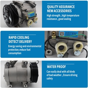 คอมเพรสเซอร์แอร์รถยนต์สำหรับ Fuso Rosa Cante 741611 BBF200A003 ML258202 741552 ML258201 - Product Image 2