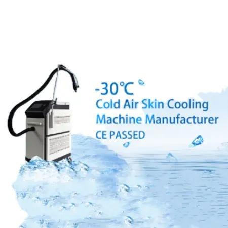 Cryo 6 Cold Zimmer Skin Cooling air cooler mini air cooler cooling skin system Refrigeration Cold Skin for laser treatments