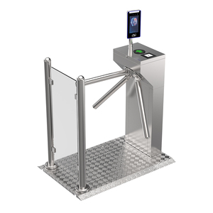 Kiểm soát truy cập an ninh cao cho người đi Bộ <span class=keywords><strong>Tripod</strong></span> turnstile cơ chế cửa quay cho phòng tập thể dục - Product Image 1