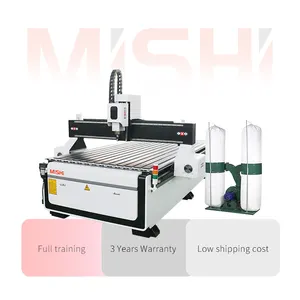 MISHI Hersteller Acryl 1325 CNC-Förmmaschine 3-Achsen-CNC-Maschine für Gravur Holz-PCB-PVC-Aluminium