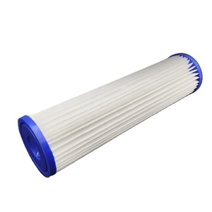 <span class=keywords><strong>Cartouche</strong></span> filtrante de piscine de polyester de 10 pouces 20 MIicron pour le traitement de l'eau - Product Image 1