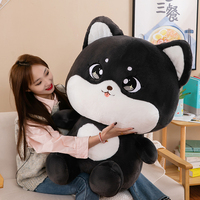 Yanxiannv Promotionnel Kawaii Chat Noir Jouet En Peluche Pondéré Animal En Peluche pour Squishy Rempli de PP Coton Mouton Type