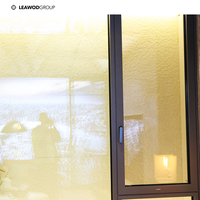 Proveedor de Ventanas de Aluminio para Proyectos, Ventanas Francesas de Aluminio con Mosquitera para Casa, Hotel, Oficina