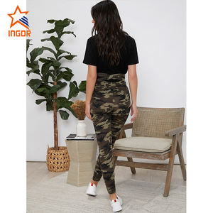 הסוואה יולדות מכנסיים למשרד תמיכה ליולדות חותלות יוגה כושר ללבוש - Product Image 5