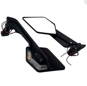 Aile de protection universelle <span class=keywords><strong>pliable</strong></span> avec lampe, multi-angle large, directionnelle, etc. Rétroviseur de <span class=keywords><strong>moto</strong></span> à LED - Product Image 5