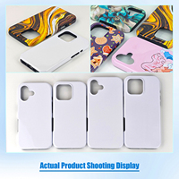 2 in 1 Casing HP Kosong Sublimasi 3D untuk Samsung S26 S25 S24 S23 S22 Ultra Plus A14 A13 A55, Cover Belakang HP untuk Transfer Panas, DIY
