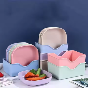 Ensemble léger de 10 assiettes incassables pour collations et desserts, pour enfants et adultes, idéal pour le camping - Product Image 3