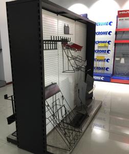 Tablero colgante de doble cara Área de exhibición grande Herramienta de aire Soportes independientes Accesorios para herramientas eléctricas Soporte de exhibición - Product Image 6