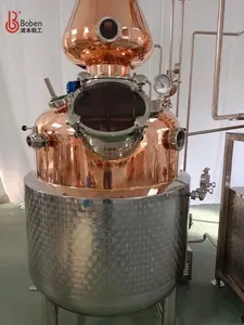 Sıcak satış için fabrika distil votka bakır distill damıtma ekipmanları